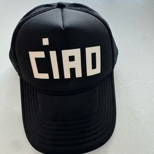 Clare V CIAO trucker hat